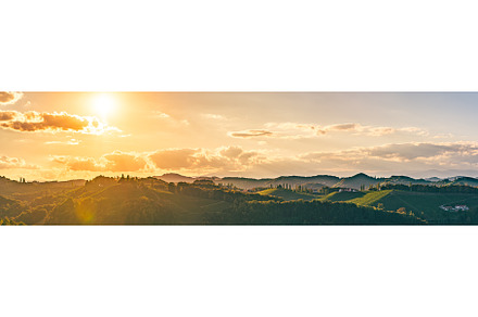 Vineyards panorama Sulztal Leibnitz, a Nature Photo by MadPhotos