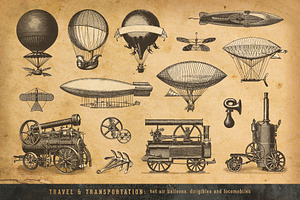 The Steampunk Vector Design Kit