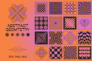 Abstract Geometry - Prints, Elements