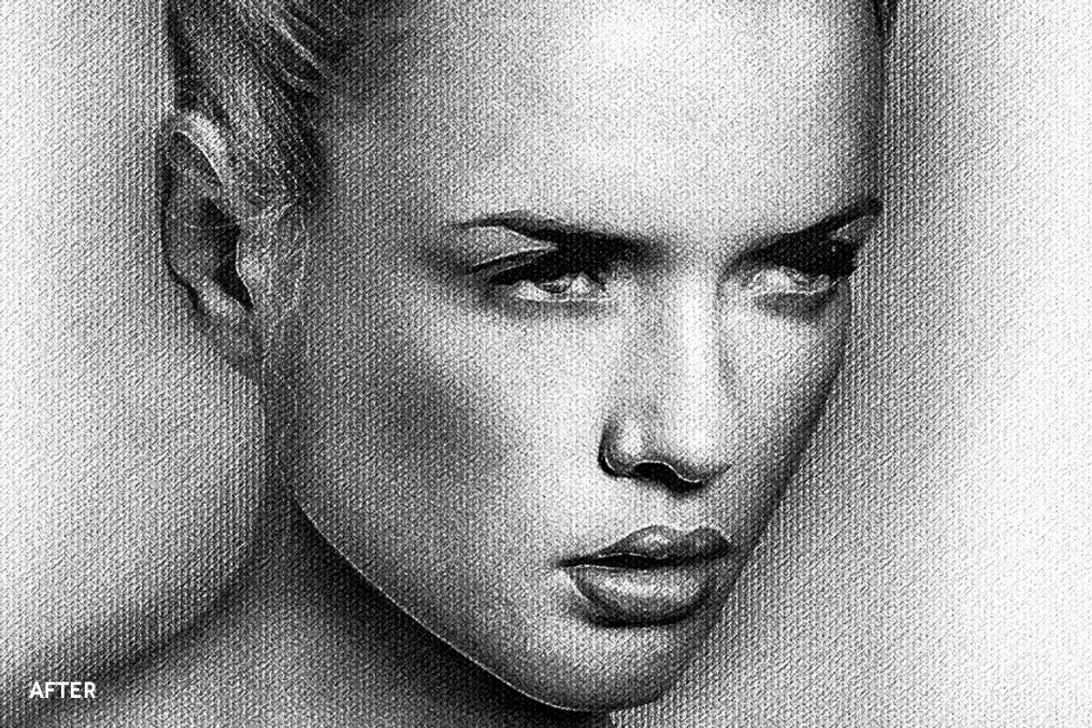 Realistic Pencil Drawing Effect ATN, an Action Add-On by JasGraphicTools