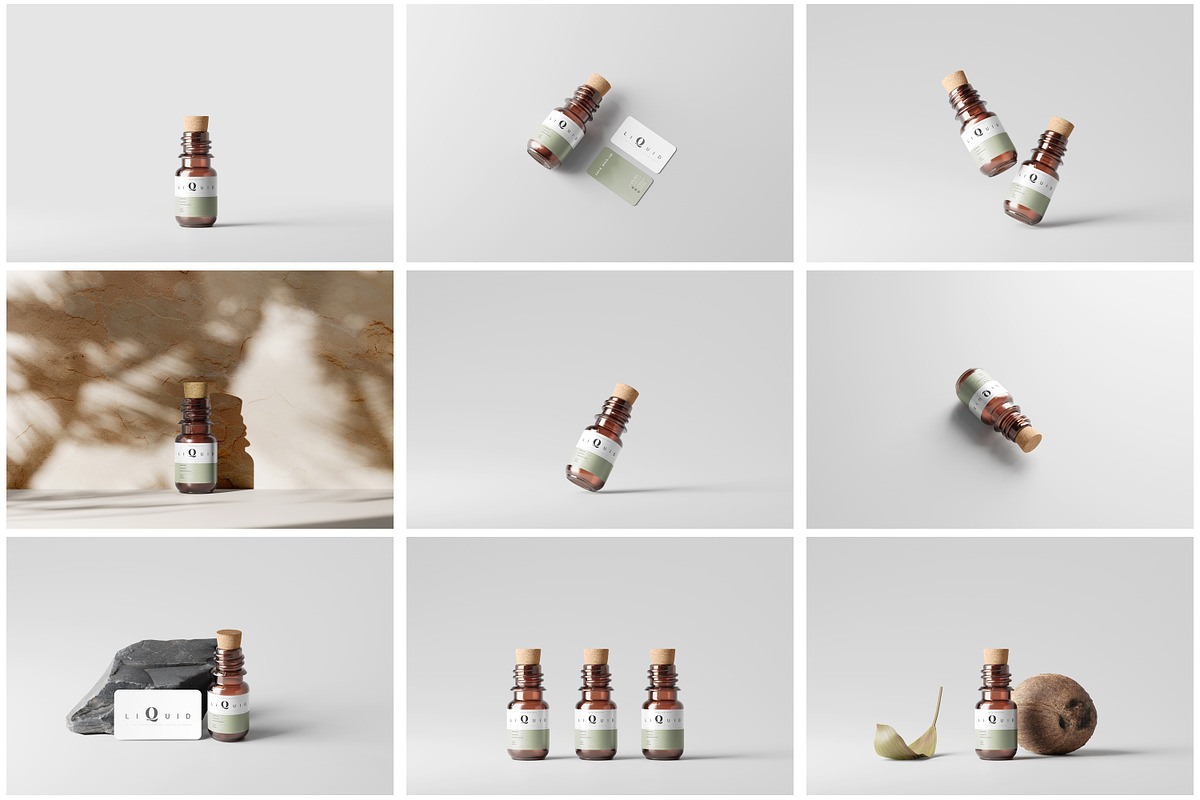 The Ultimate Bottle Mockup Bundle, a Cups & Container Mockup by pmvch (Photo 5 of 85)
