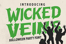 Wicked Veins – Halloween Font