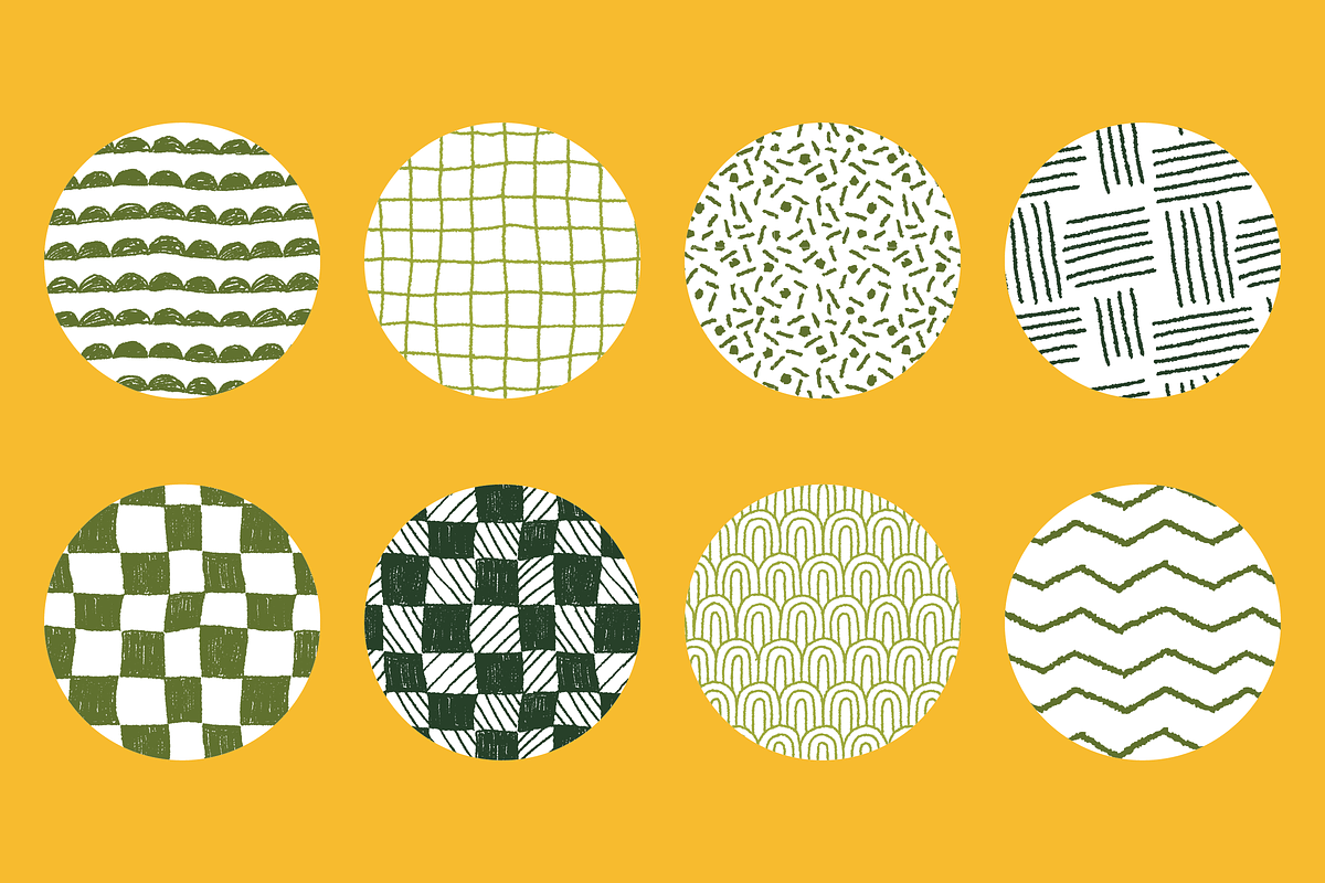 Procreate Seamless Pattern Brush 20x, a Pattern Graphic by Esther Nariyoshi (Photo 2 of 4)
