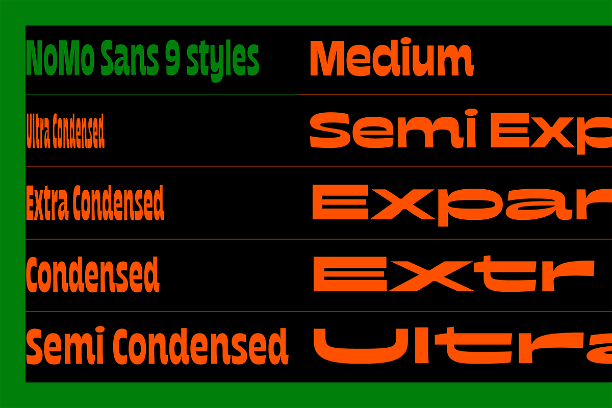 NoMo Sans, a Font by Sudtipos (Photo 3 of 9)