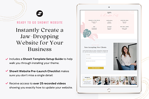 Showit Website Template Coaches, VA