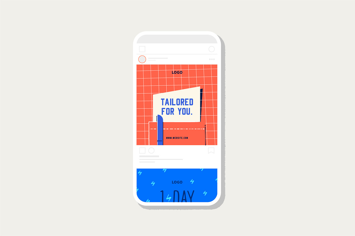 Illustrated Social Media Kit #2, a Social Media Template by Wilsonkjc (Photo 4 of 5)
