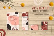 Abstract Wedding Invitation, an Invitation Template by Lyllopop (Thumbnail 2 of 4)
