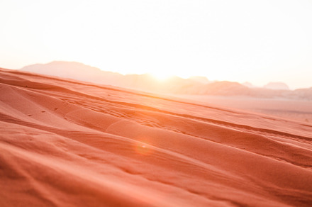 Sunset in the Middle East