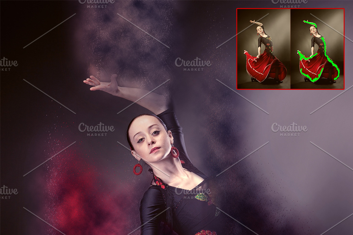 Dust Photoshop Action preview 7