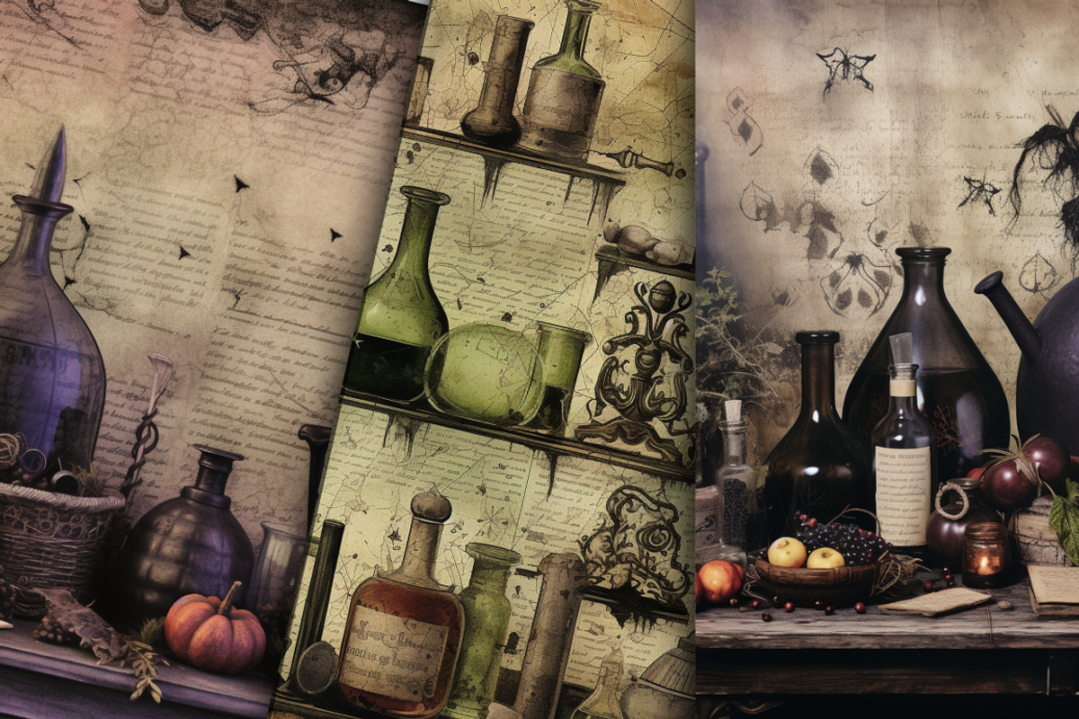 Witchs Potion Scrapbook, an Object Graphic by Regulrcrative (Photo 2 of 5)
