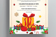 Christmas Flyer Layout, a Flyer Template by MightyDesign (Thumbnail 3 of 8)