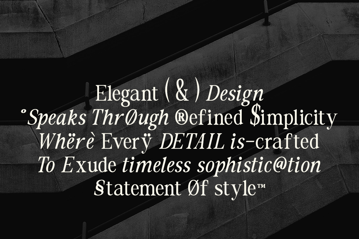 The Foriene Serif Font, a Serif Font by Rasio Studio (Photo 5 of 15)