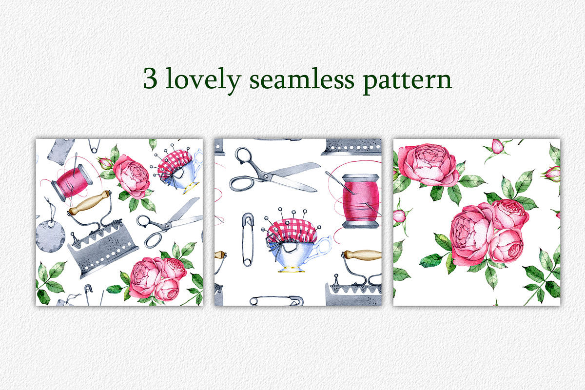 tailoring, a Decorative Illustration by OlyaSenko (Photo 7 of 7)