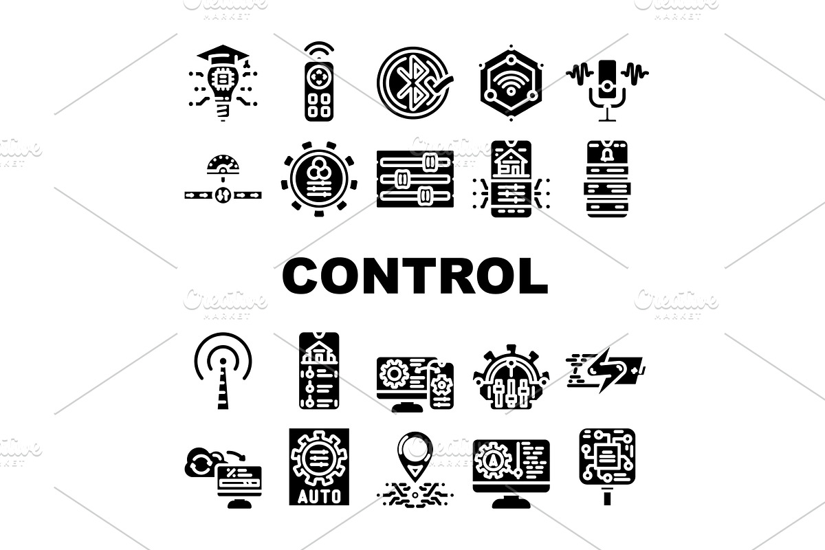 modern technology control product, a Technology Illustration by pikepicture