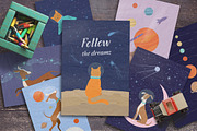 Space Dreams graphic collection, an Animal Illustration by Piñata (Thumbnail 7 of 12)