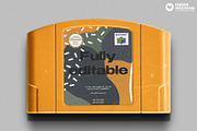 Nintendo N64 Cartridge Mockup, a Packaging Mockup by Fabian Wolfram (Thumbnail 8 of 17)