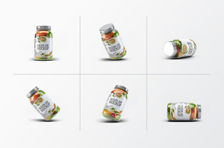 Mason Jar Mock-Up, a Product Mockup by Hubzway