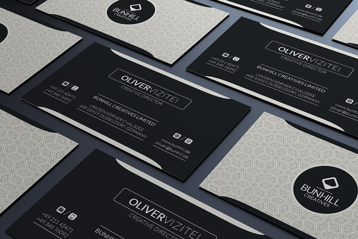 Clean Business Card, a Business Card Template by Marvel (Photo 2 of 4)