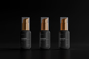 Dark Cosmetic Branding Mockups, a Cups & Container Mockup by pmvch (Thumbnail 34 of 86)