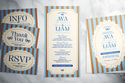Vintage Wedding Invitation Suite, a Flyer Template by The Good Store (Thumbnail 4 of 4)