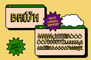 Acelina 3D, a Sans Serif Font by Craft Supply Co. (Thumbnail 6 of 8)