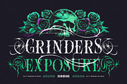 Rose Torture Typeface, a Serif Font by alit design (Thumbnail 3 of 20)