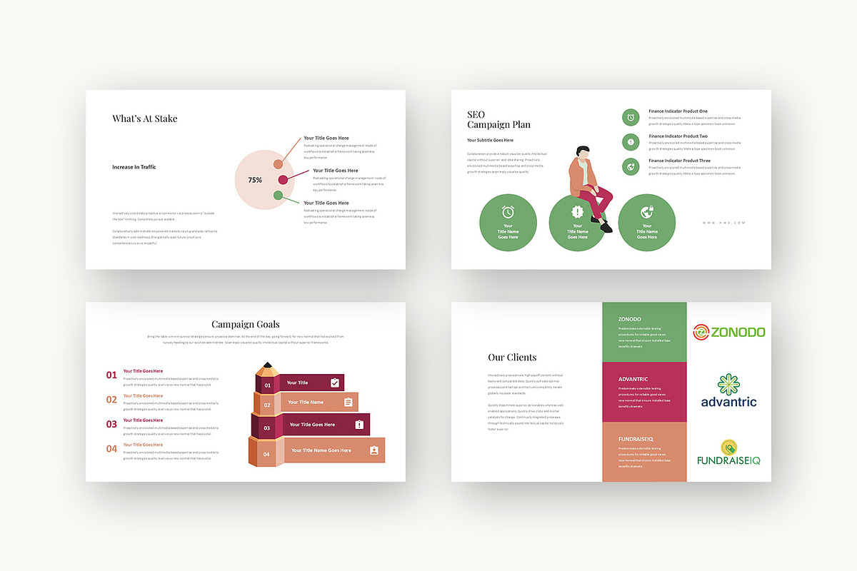 Hwx : SEO Strategy Google Slides, a Presentation Template by Punkl Camp (Photo 4 of 15)
