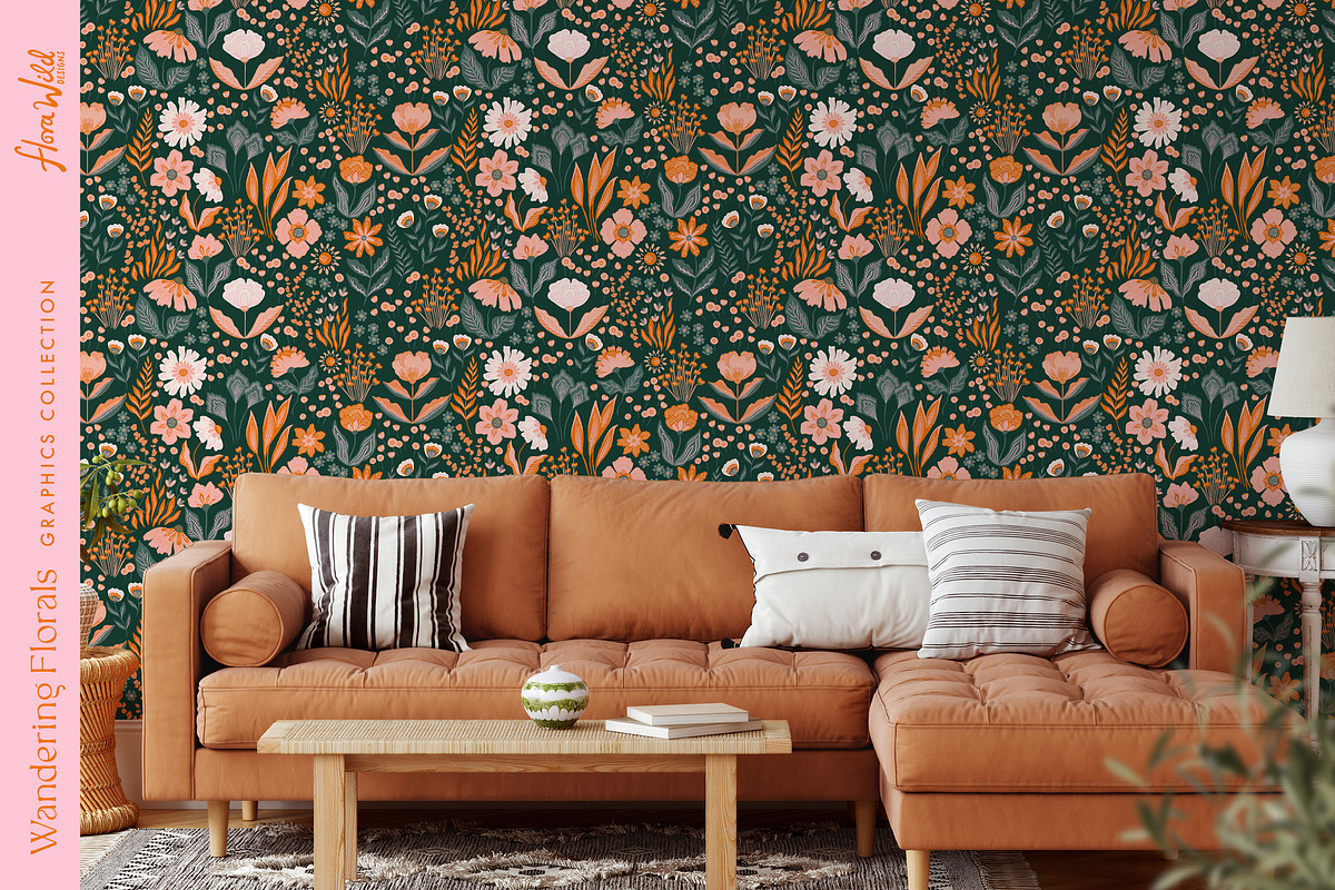 Wandering Boho Florals clipart, an Illustration by Flora Wild Designs (Photo 13 of 13)