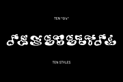 Liquid Type: Wetris Display Font, a Font by That That Creative (Thumbnail 5 of 19)