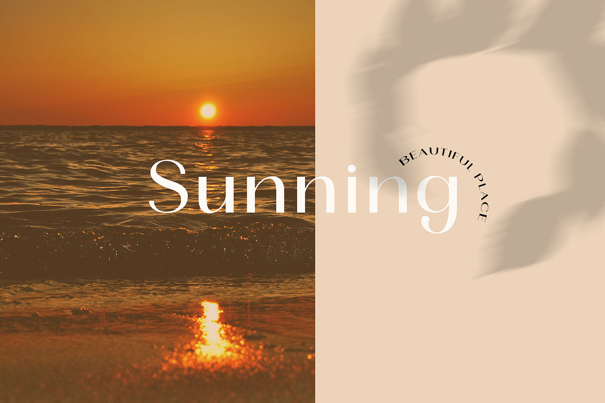 SunGold - Font Family preview 6