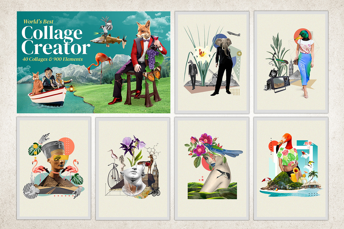 5 in 1 Collage Master Collection, an Object Graphic by SNIPESCIENTIST (Photo 20 of 22)