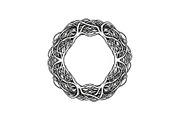 Hand Drawn Wreath Frame Bundle, an Illustration by yasushie (Thumbnail 47 of 51)