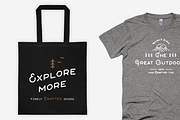 The Great Outdoors, a Sans Serif Font by Hustle Supply Co. (Thumbnail 2 of 5)