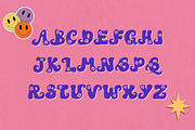 Beloved retro font, a Script Font by JJuta (Thumbnail 6 of 6)