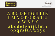 Rushy, a Serif Font by saemoon creative (Thumbnail 7 of 14)