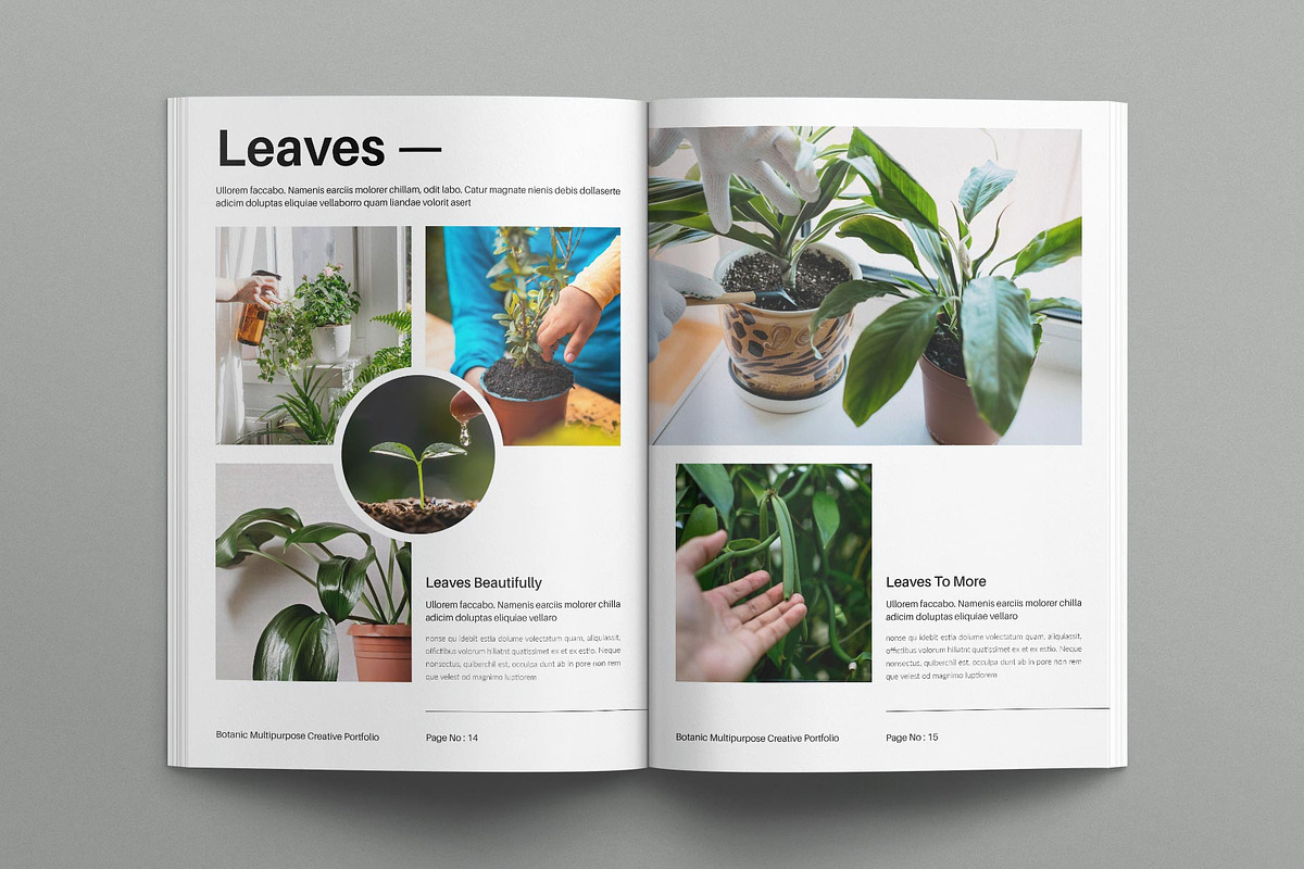 Botanic Multipurpose Portfolio preview 6