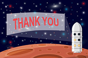 Cosmos, planets and stars., a Technology Illustration by katykin (Thumbnail 11 of 11)