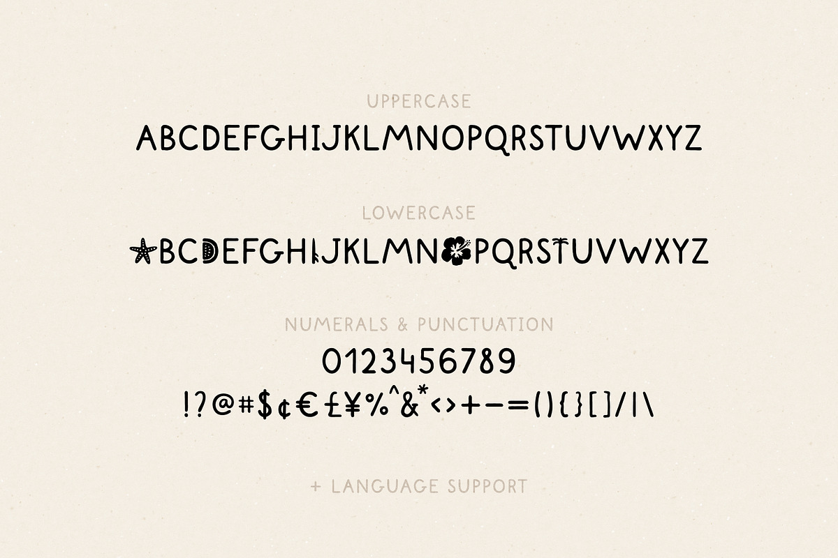 Coastal Paradise - Cute Summer Font, a Handwritten Font by simpleblues (Photo 12 of 12)