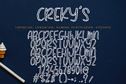 Crekys, a Handwritten Font by pineungtype (Thumbnail 4 of 5)