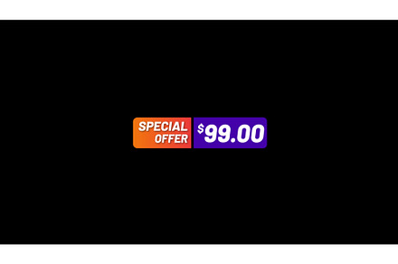 Badge Discount Stock Video Footage