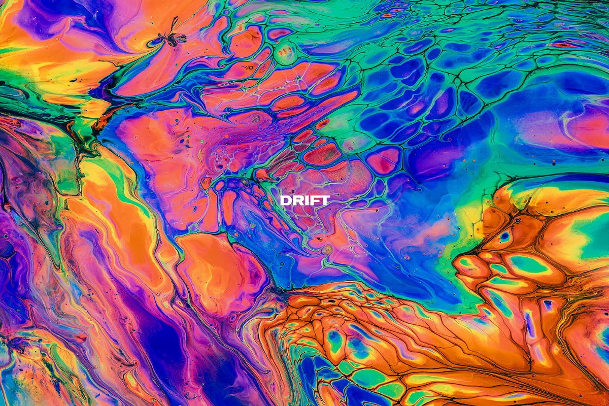 Drift: Abstract Paint Textures, a Texture Graphic by Chroma Supply (Photo 9 of 15)