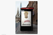 London Poster Mockup, UK23LON0574, an Advertising Mockup by Brandacle Mockups (Thumbnail 4 of 5)