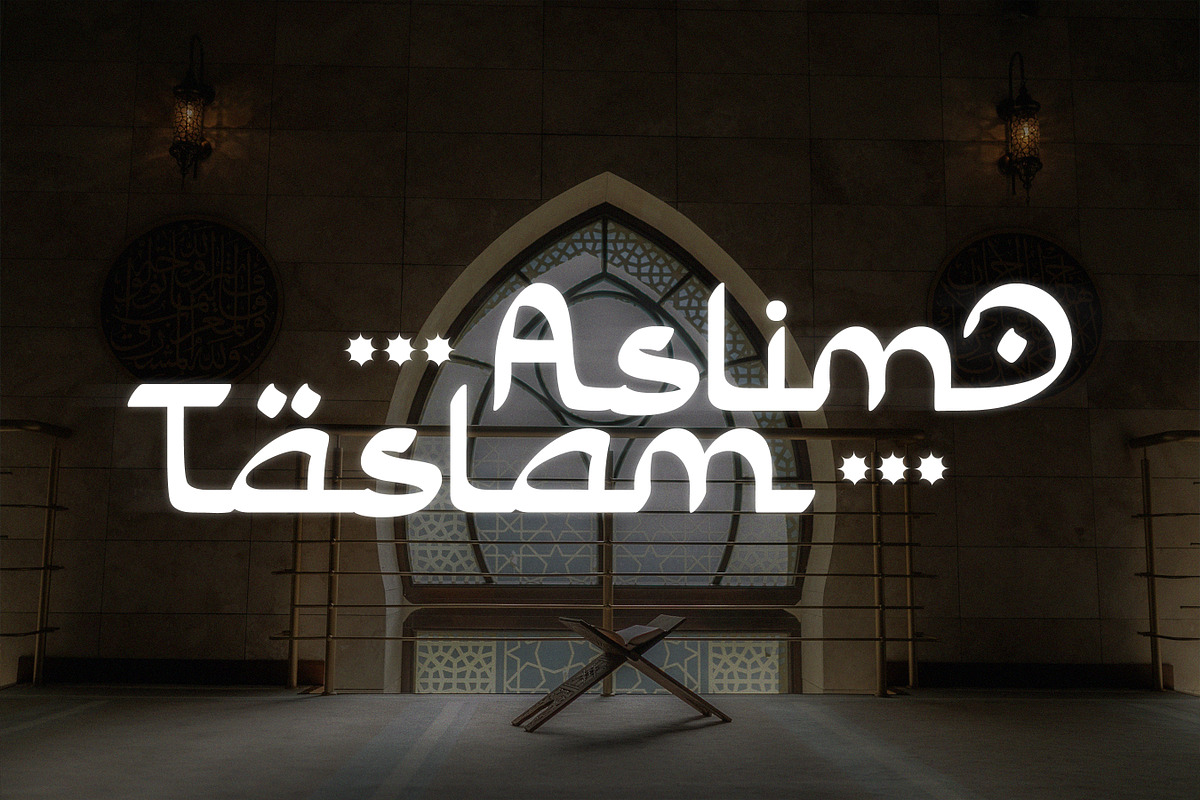 Azqad - Ramadhan Arabic Font, a Handwritten Font by Flawless And Co (Photo 8 of 10)