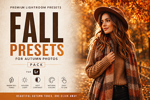 FALL PRESETS for Autumn Photos, a Preset Add-On by AAA Presets