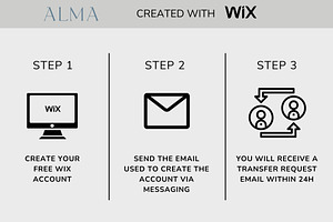 ALMA Wix Services Website Theme