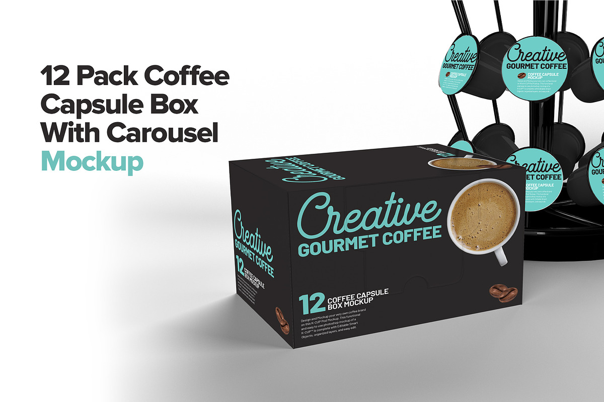 Versatile Coffee Capsule Mockup Set, a Cups & Container Mockup by IFBdesign (Photo 2 of 7)