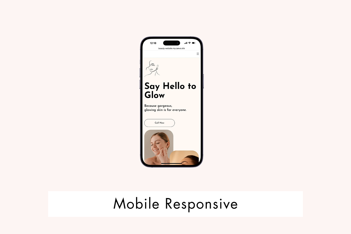 Modern Skincare Website Template, a Landing Page Template by Adored Templates (Photo 4 of 10)