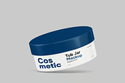 Cosmetic Tub Jar Mockup, a Packaging Mockup by renderstockmarket (Thumbnail 3 of 4)