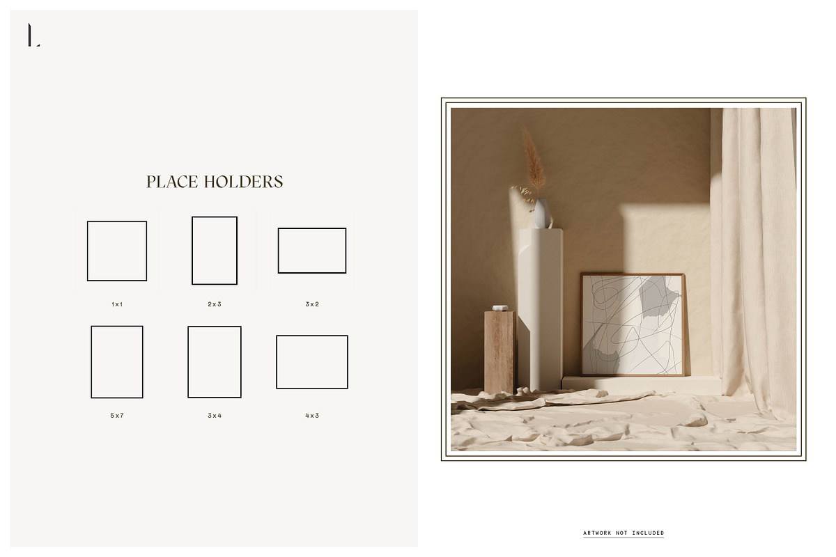Lina Image Video Frame Mockup, a Print Template by LINII (Photo 6 of 13)