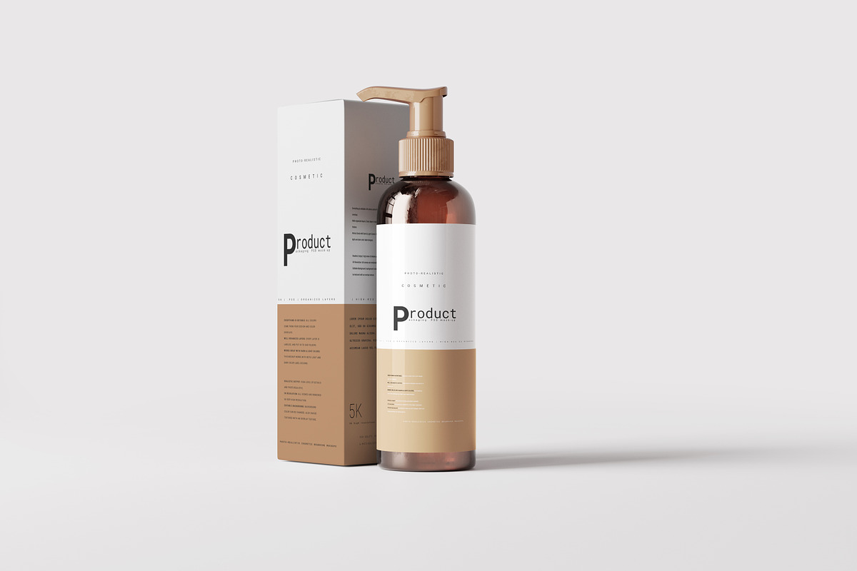 Pump Dispenser Mockup, a Cups & Container Mockup by pmvch (Photo 3 of 10)